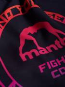 MANTO leopard FIGHT SHORTS-black